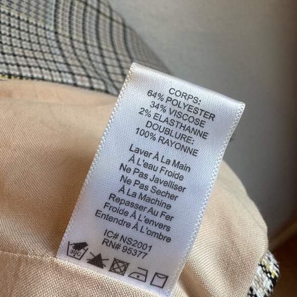 SANCTUARY {Anthropologie} ‘Lonnie’ Plaid Double Breasted Vest - Picture 9 of 12